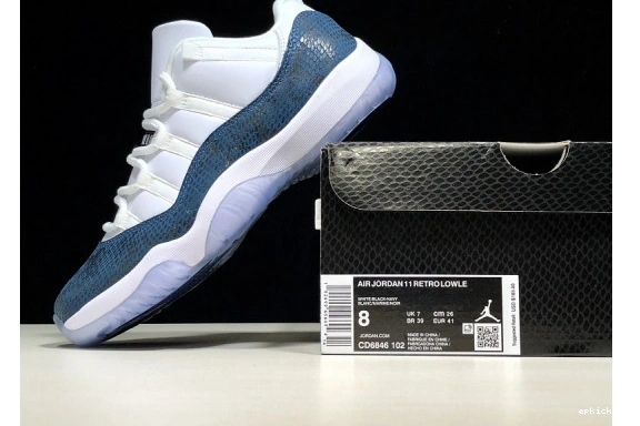 Cheap EP Air Low CD6846-102 'Blue Snakeskin' CD6846-102 Jordan 11 0129